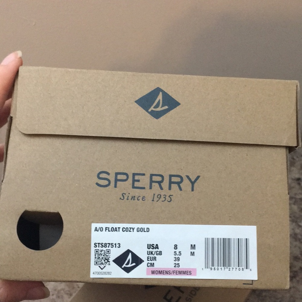 Sperry Gold Fur-Lined Flats - Picture 16 of 16